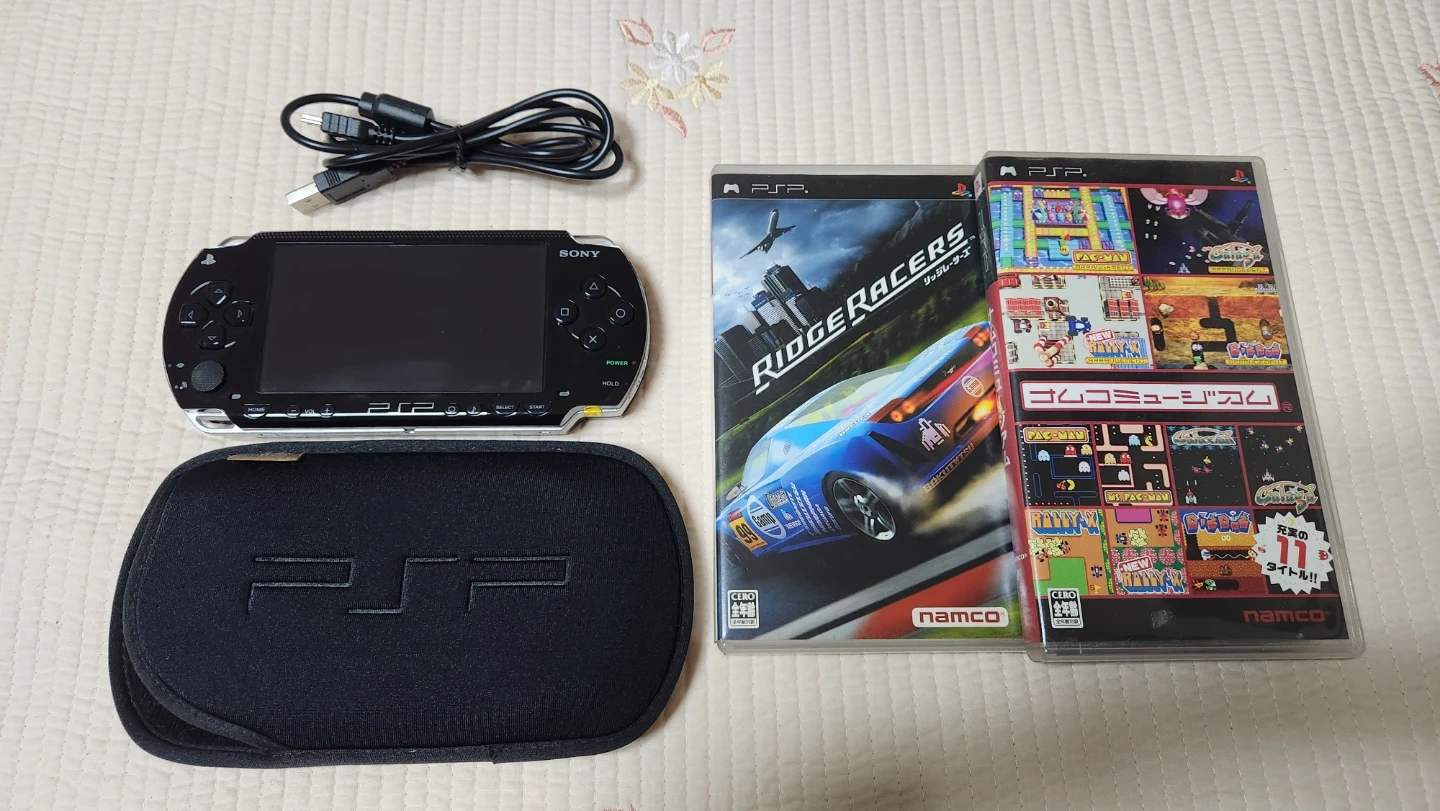 소니 PSP-1005 블랙 한글 정발판