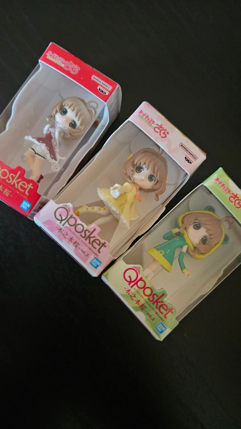 카드캡터 사쿠라 Qposket 피규어 3종