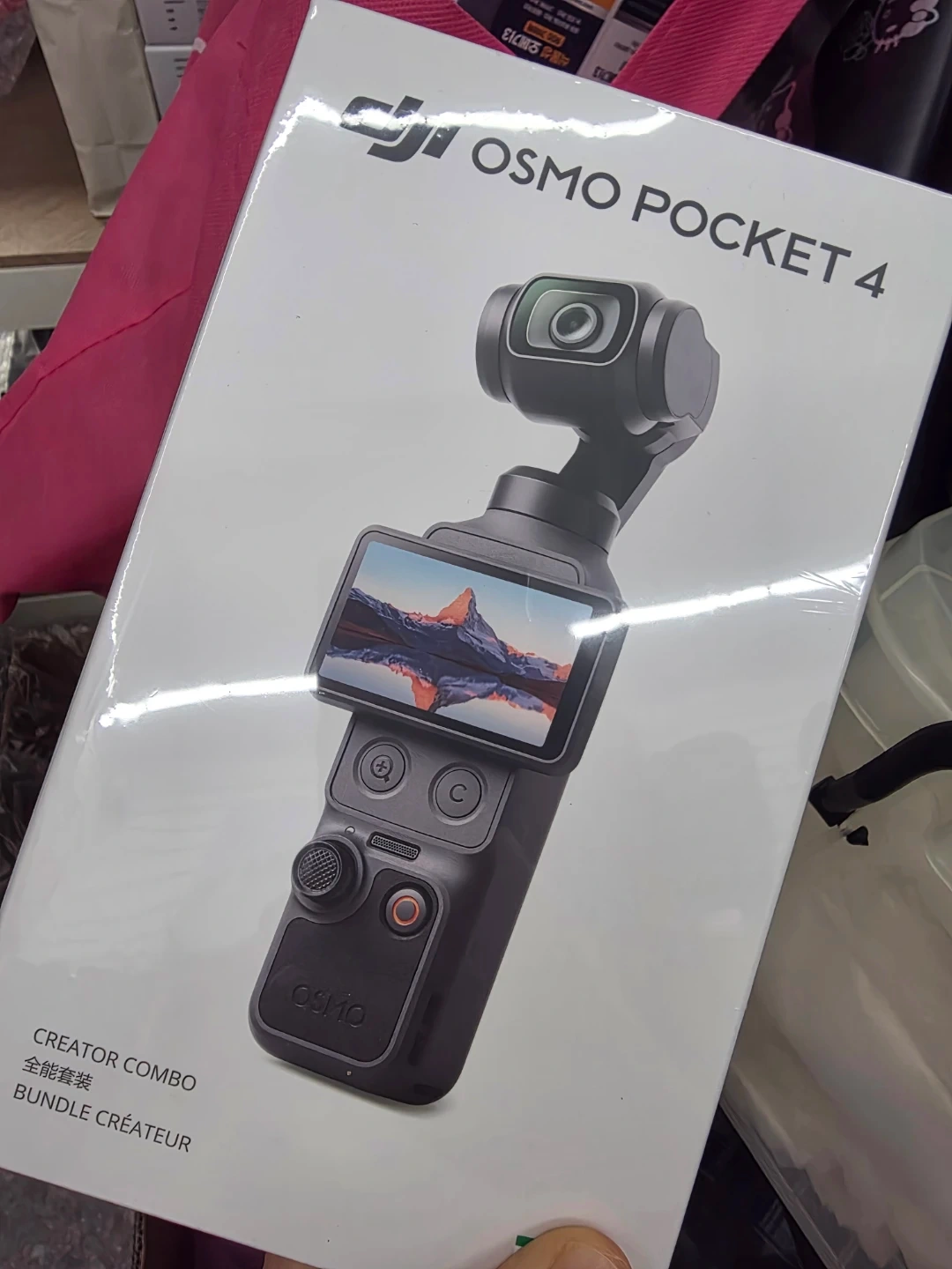 미개봉 DJI 오즈모 포켓4 크리에이터 콤보 새거