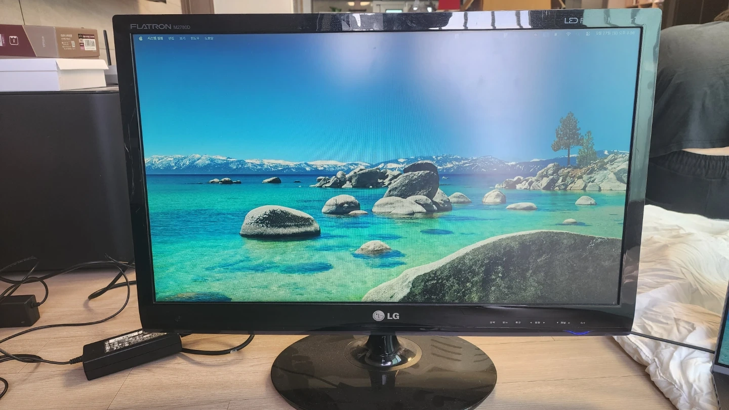 LG 플래트론 M2780D TV 모니터