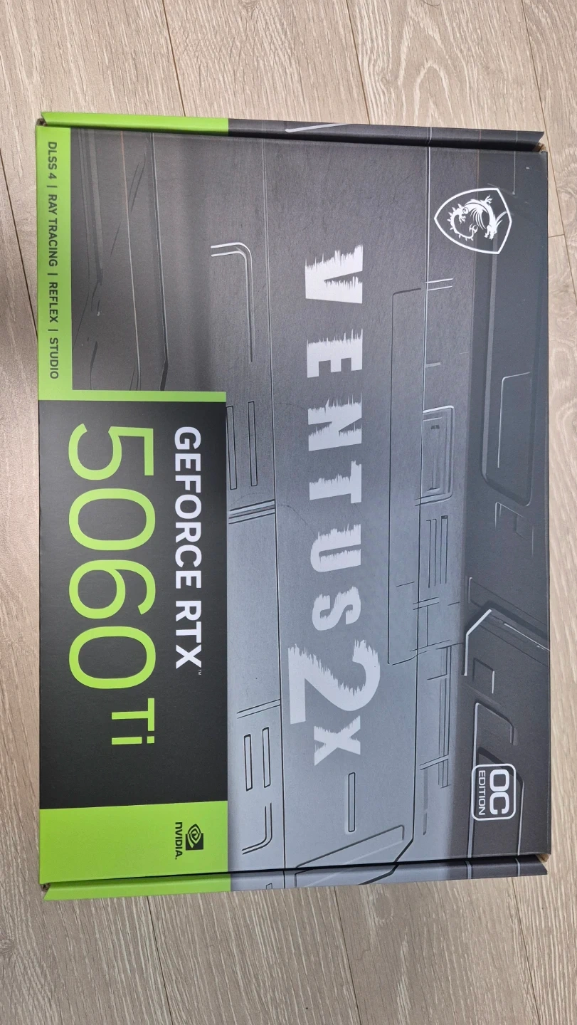 5060ti 벤투스 2x oc 16gb 박스풀(25.10월 구매)