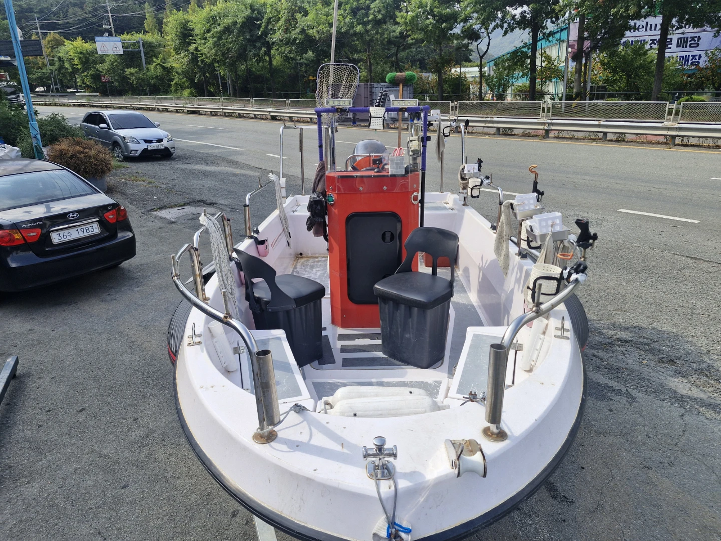 야마하 115마력 낚시 보트 낚시배