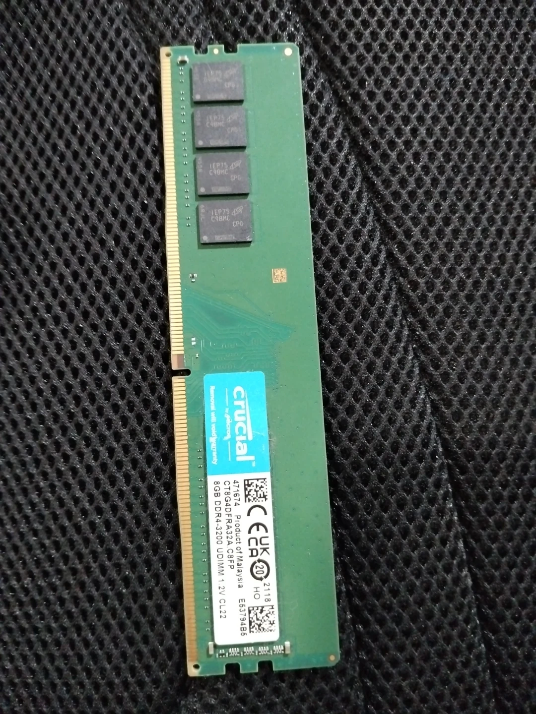Crucial DDR4 3200MHz 8GB 데스크탑 램