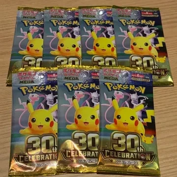 포켓몬 30주년 기념 카드 일판 팩(40팩)