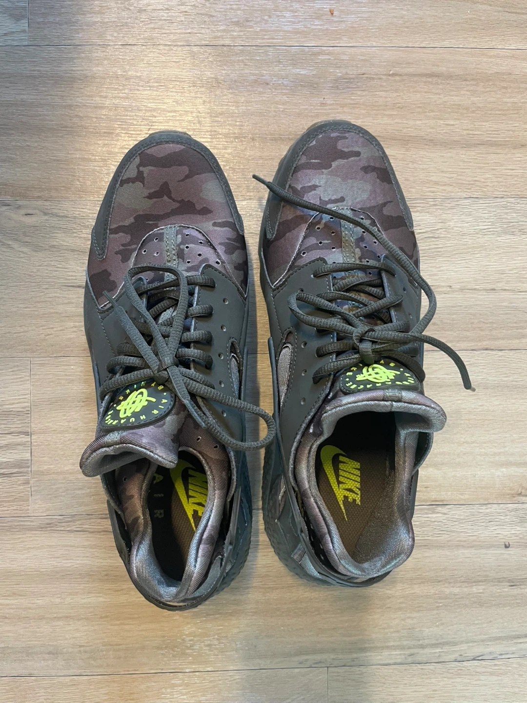 나이키 nike 허라취 카모 295mm