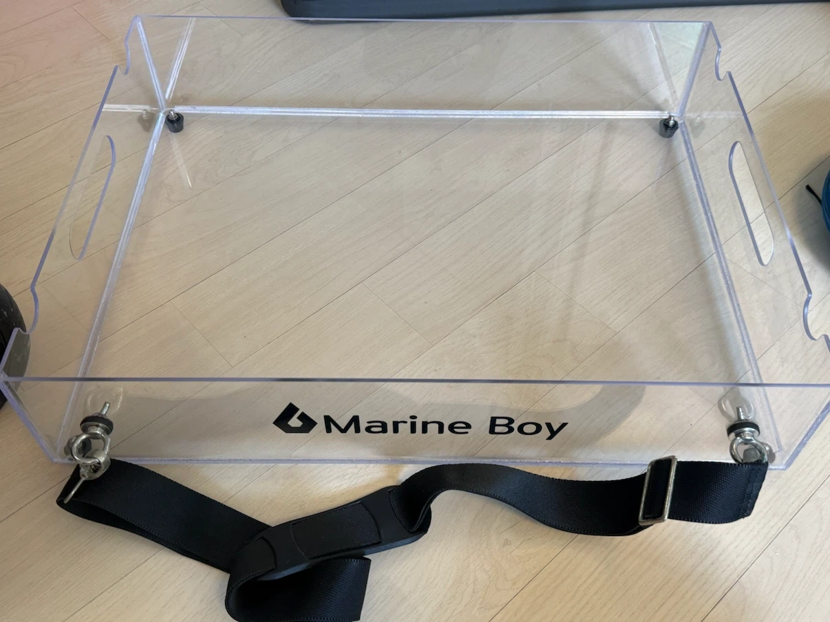 Marine Boy 해루질 조과통(어깨걸이식)