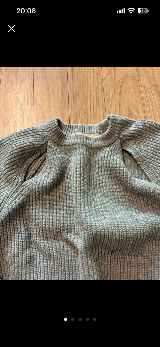 ACNE STUDIOS 니트 그레이