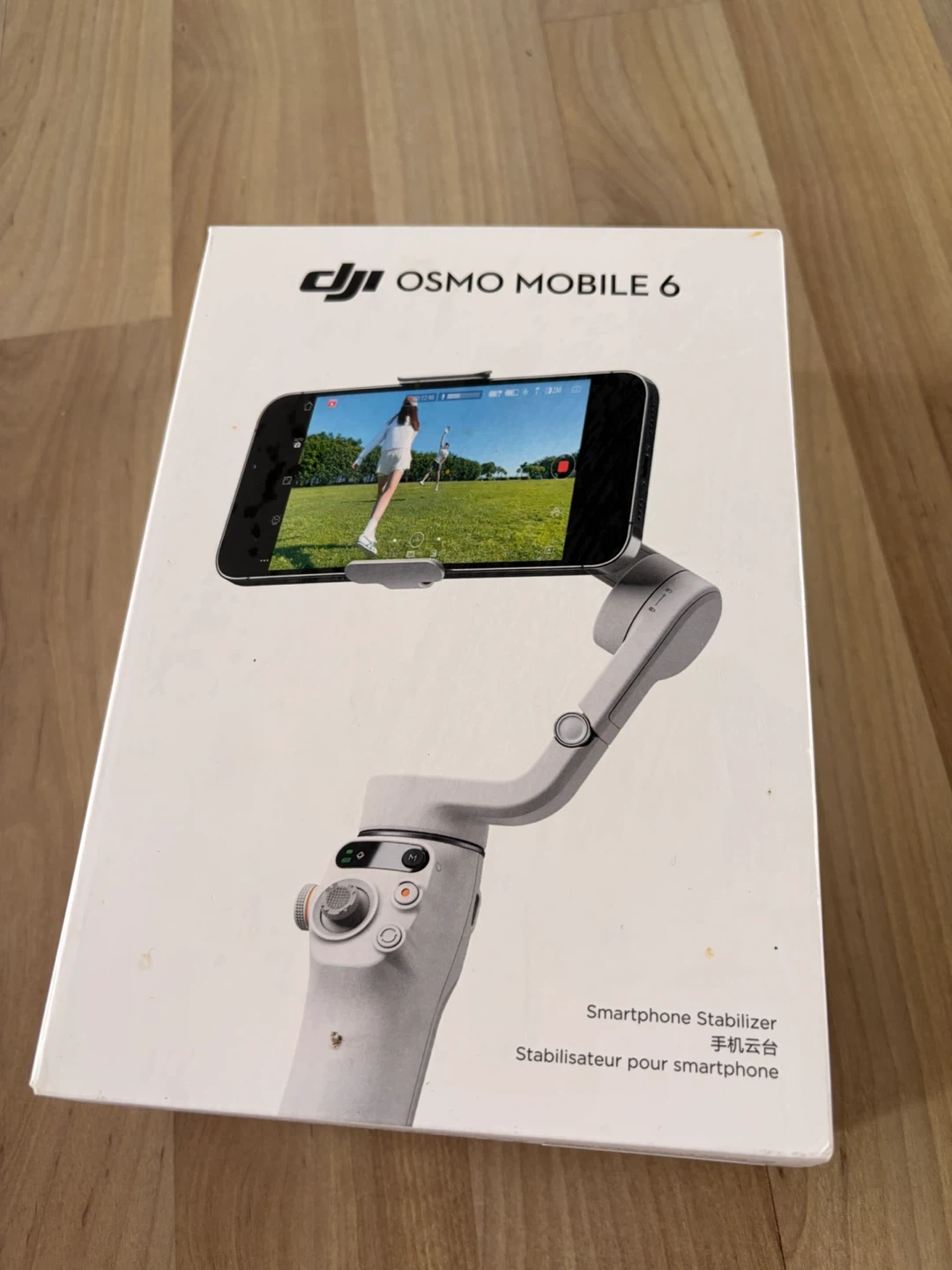 DJI 오즈모 모바일 6 짐벌 플래티넘 그레이