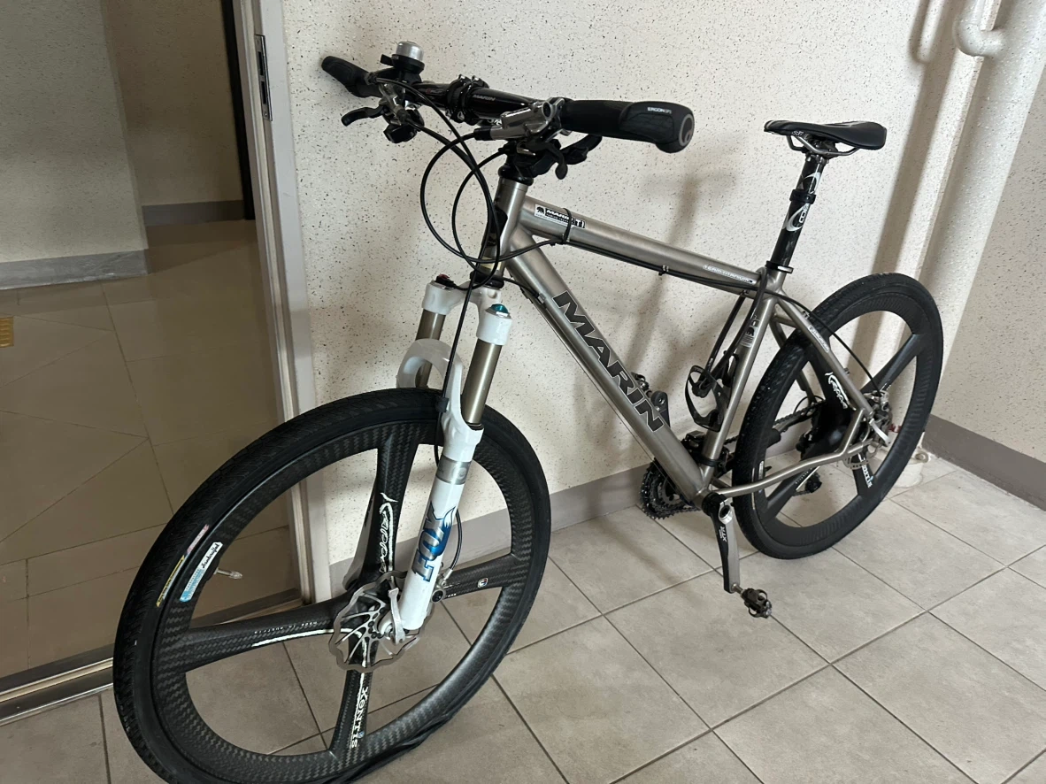 Marin titanium MTB 자전거 풀 XTR