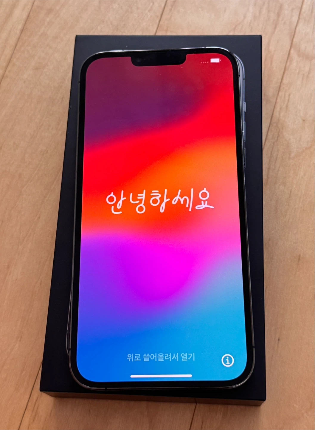 아이폰 13 프로 맥스 블랙 512 (카메라 무음)