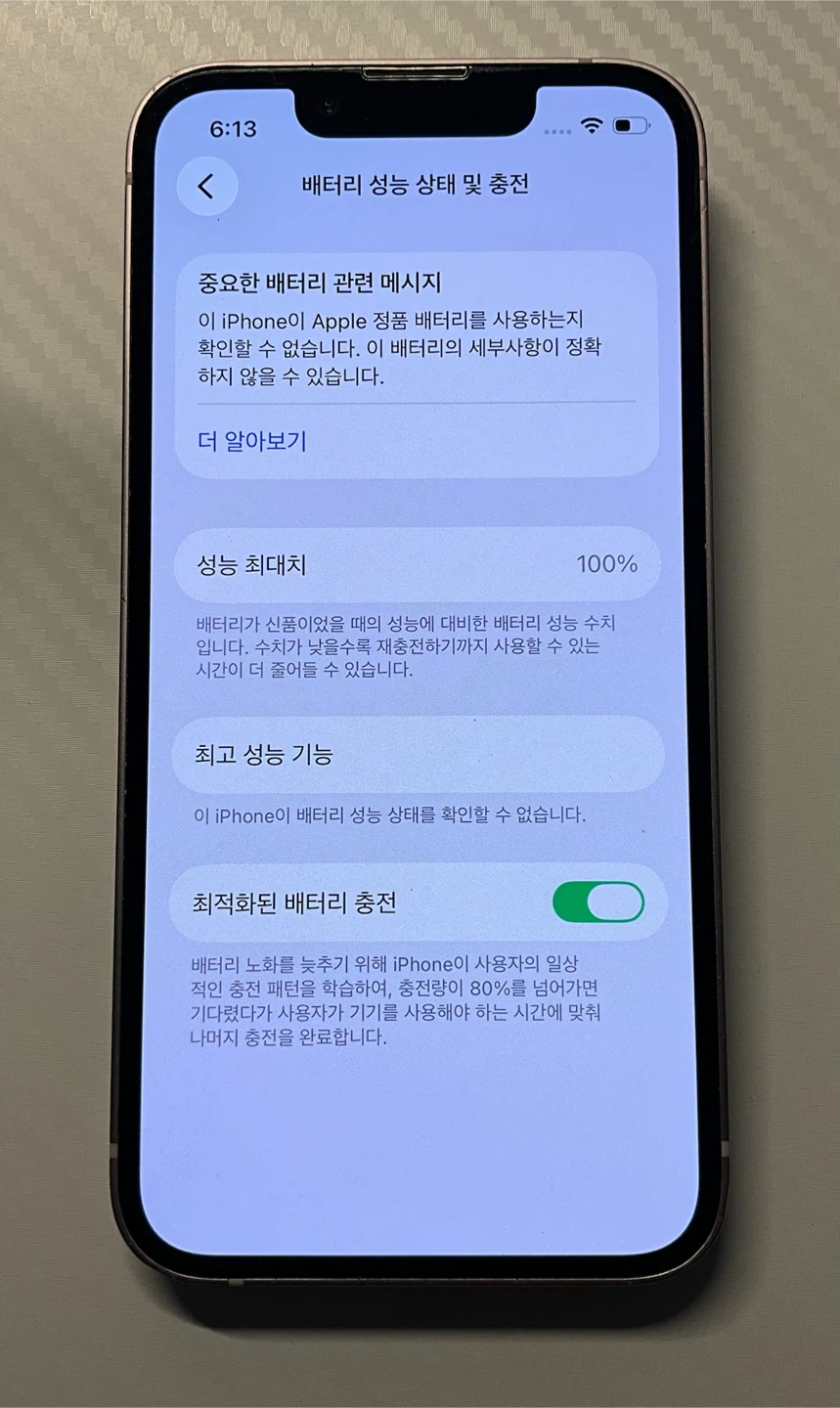 아이폰13미니 100