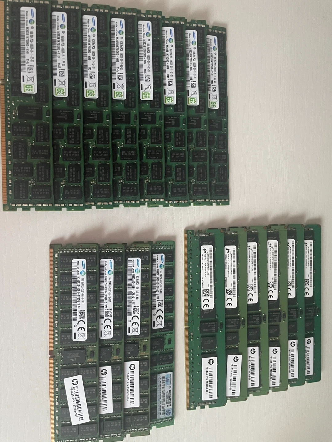 서버용 DDR3 8gb, DDR4 8gb, DDR4 16gb 램