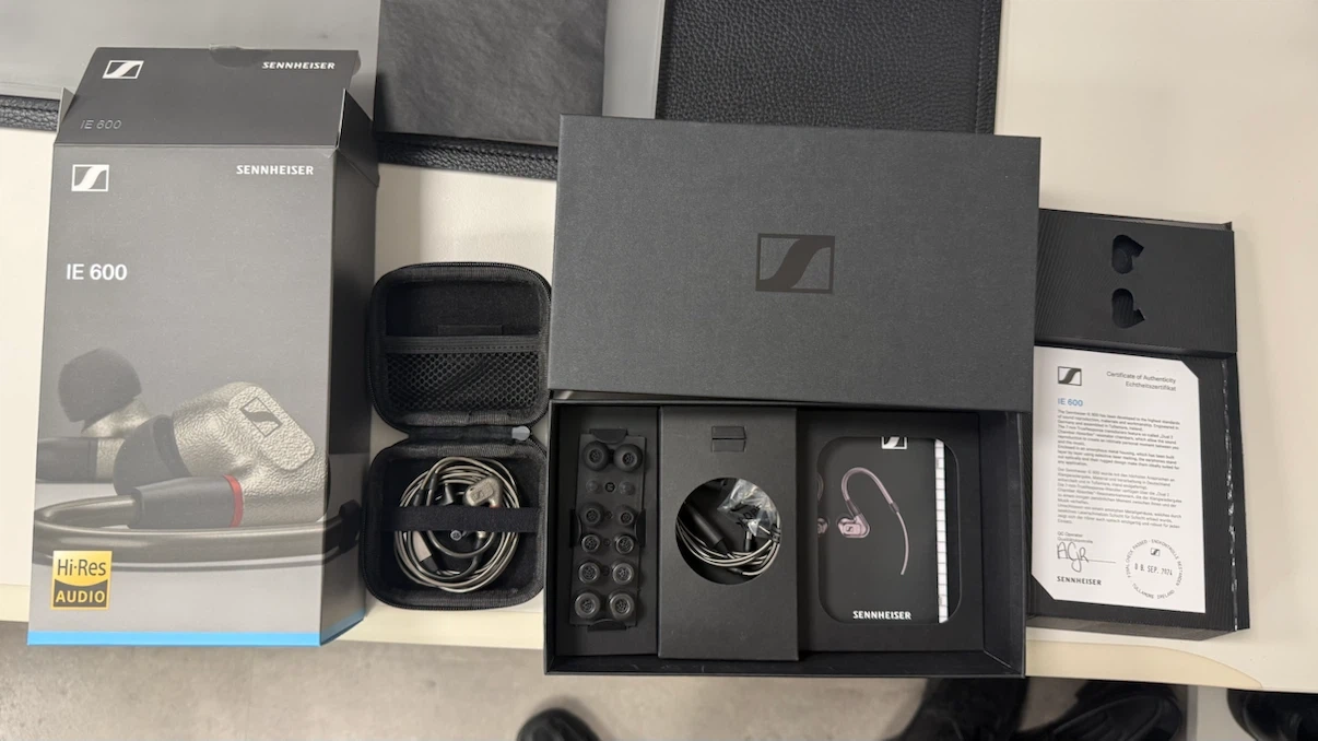 젠하이저 IE 600 이어폰