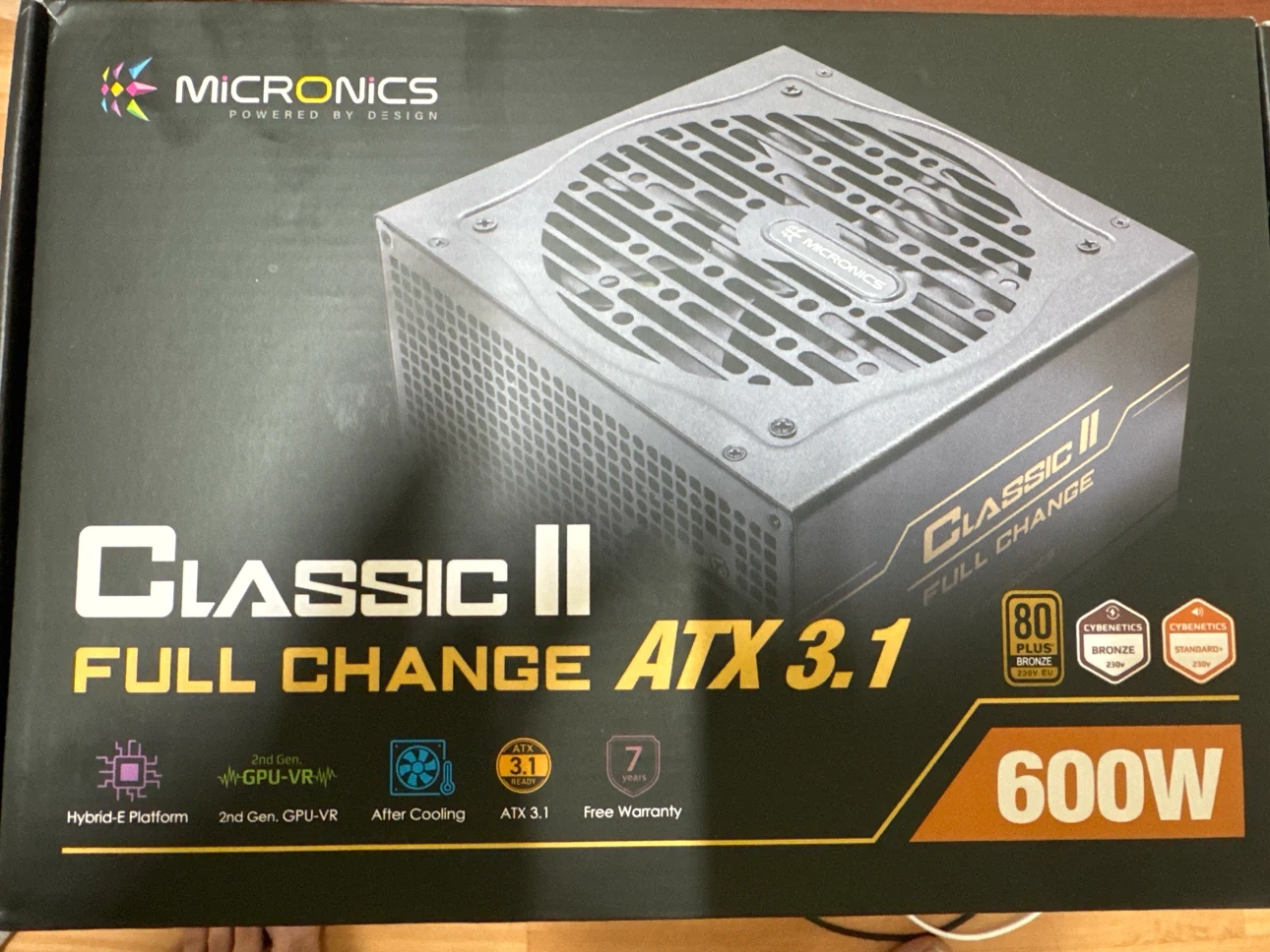 마이크로닉스 Classic II 풀체인지 600W 80PLUS BRONZE ATX 3.1
