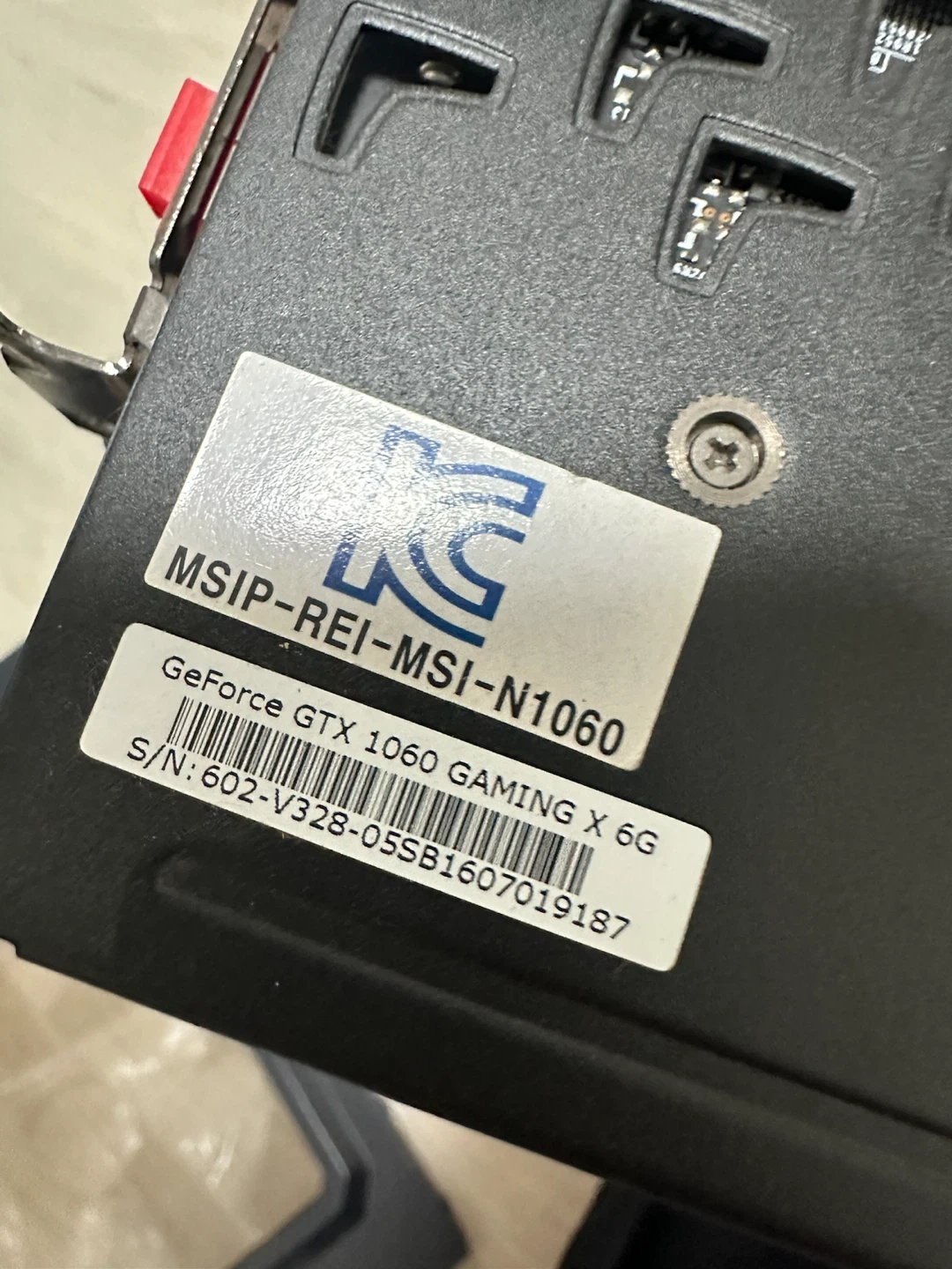 6g Net msi 1060 gaming x 6g | 디지털기기 | 당근 중고거래
