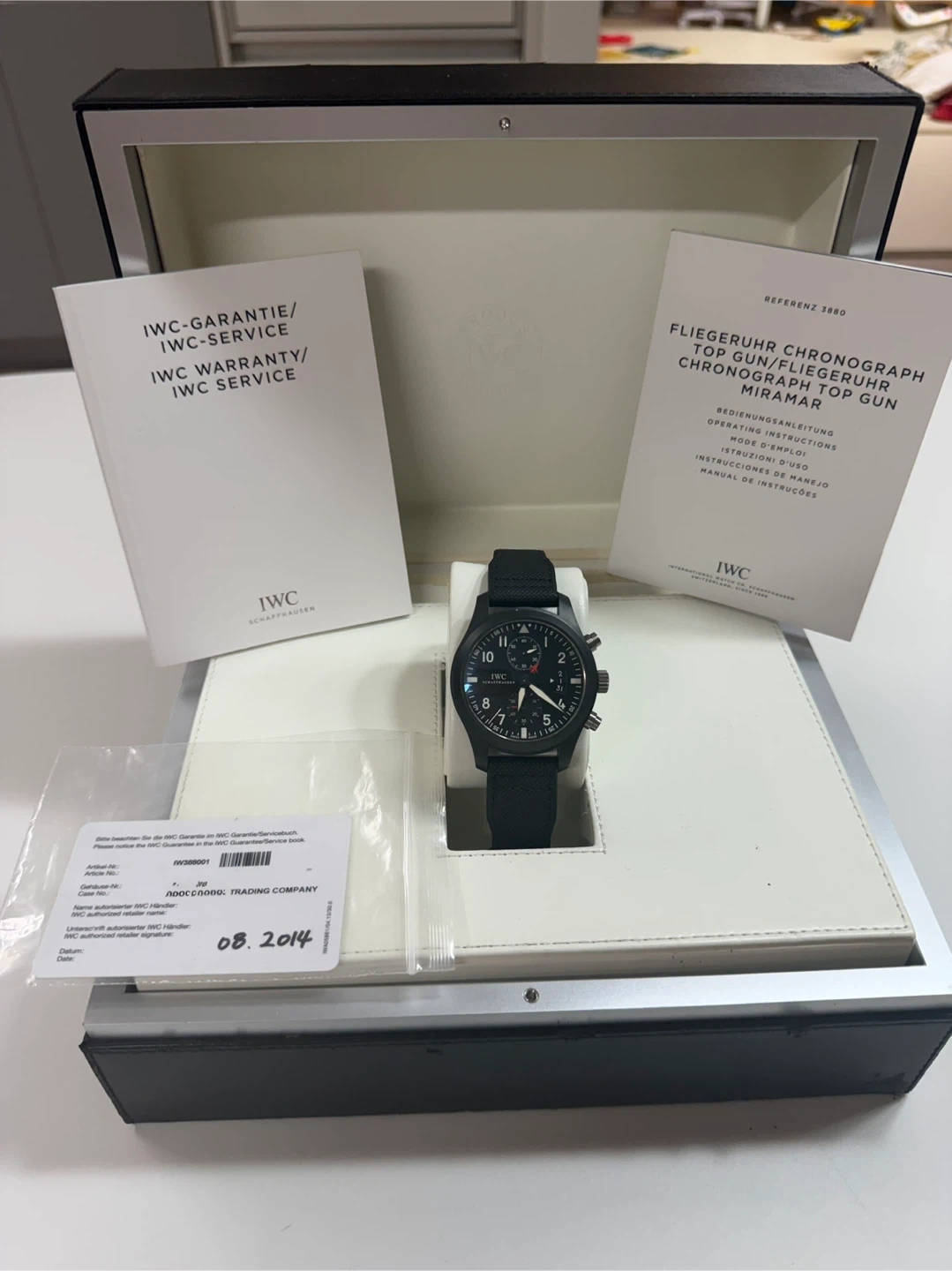 IWC 탑건 IW388001 판매