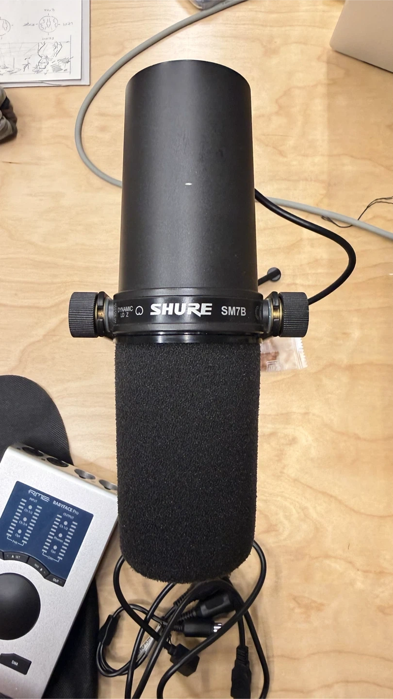 슈어 SM7B 마이크