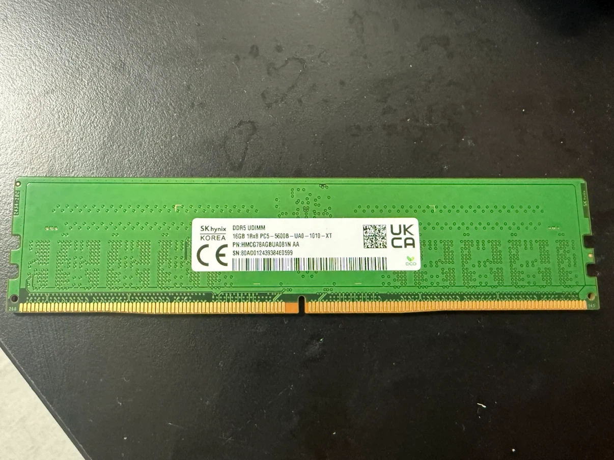 SK하이닉스 DDR5 16GB 4800 램 A다이