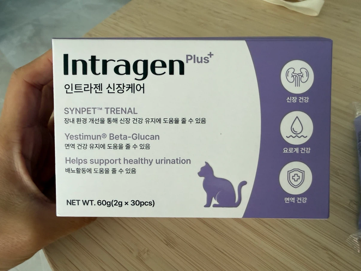 인트라젠 고양이 신장케어 29포 | 반려동물용품 | 당근 중고거래
