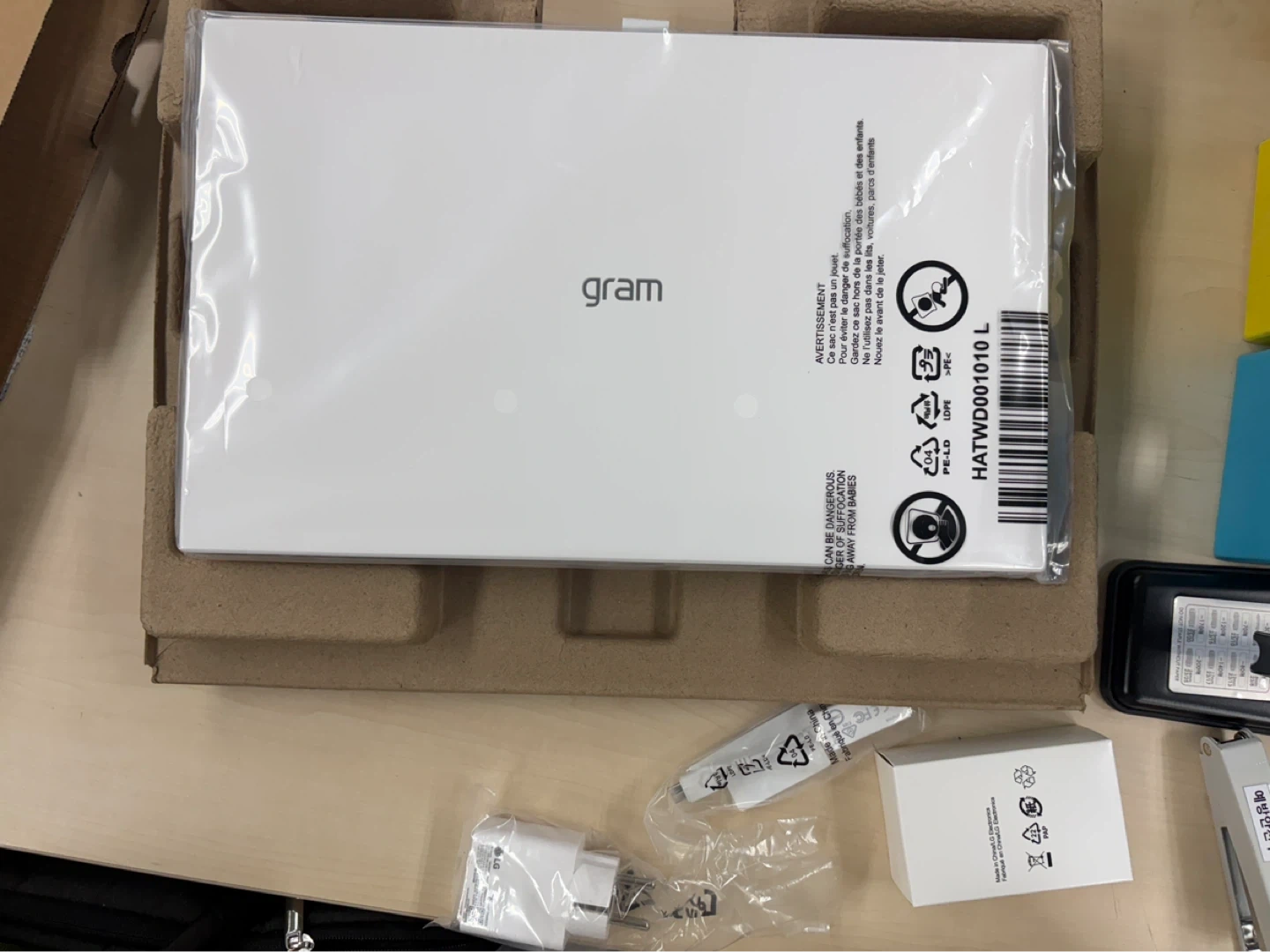 2026 LG 그램 15Z90S 노트북 512GB 풀박스 개봉만 함