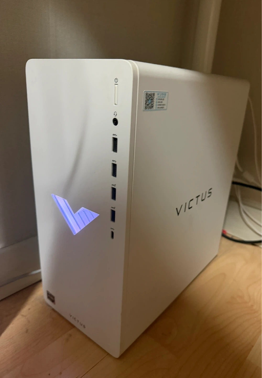 HP 빅터스 15L 라이젠5 5600G RTX 3060 Ti 게이밍 PC 본체
