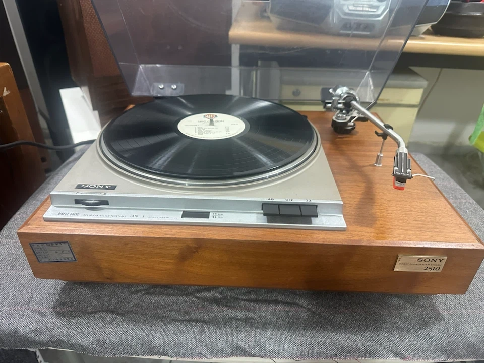 소니 ps-2510 다이렉트 턴테이블