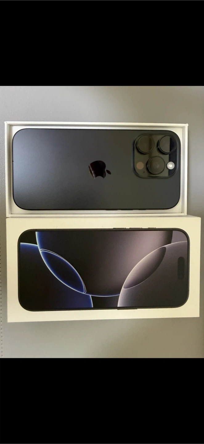 애플 아이폰 16 프로 256GB 블랙티타늄