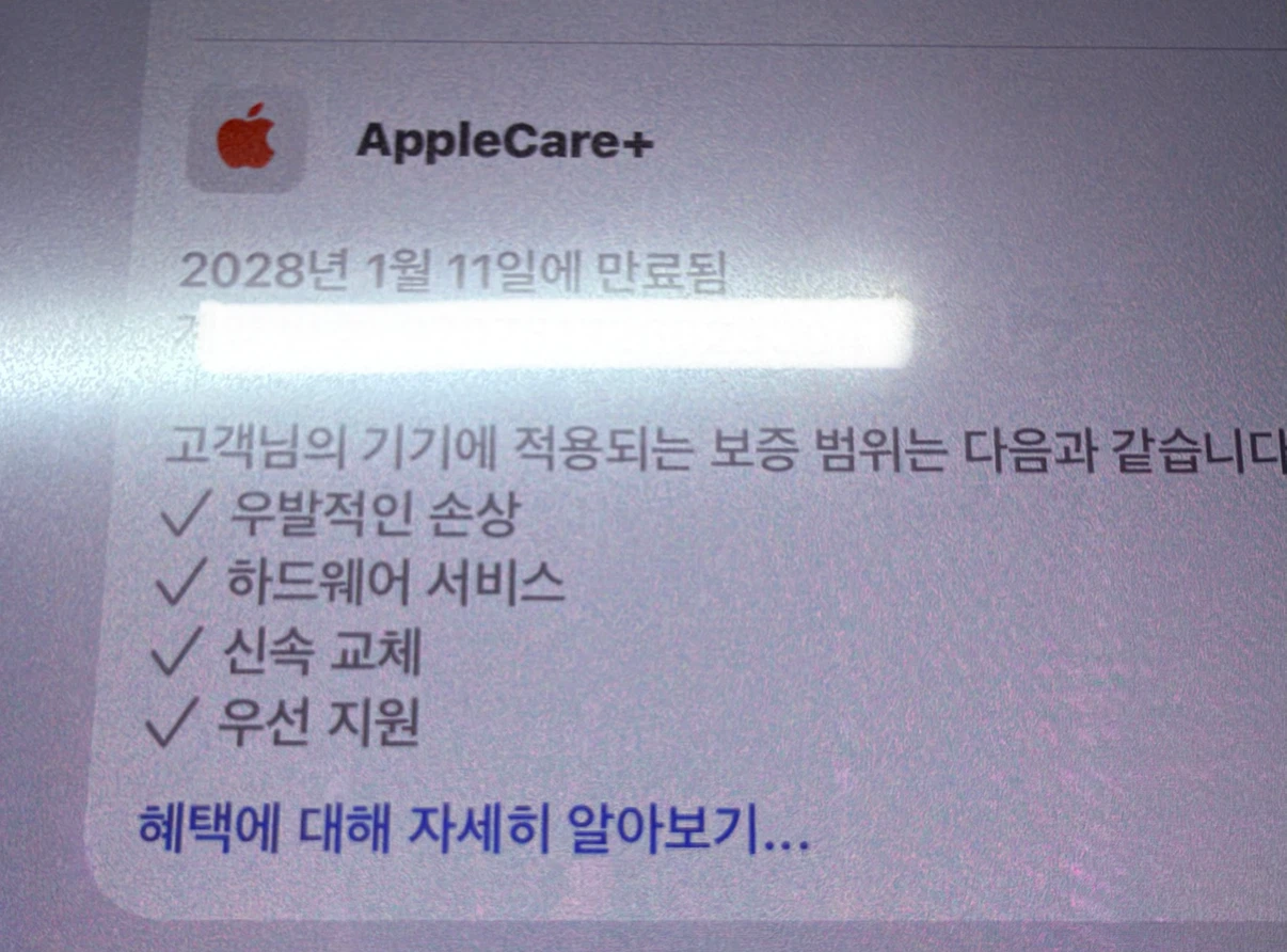 애플 아이패드 프로 11 M4 256GB 실버 wifi애케플 28년까지 | 디지털기기 | 당근 중고거래