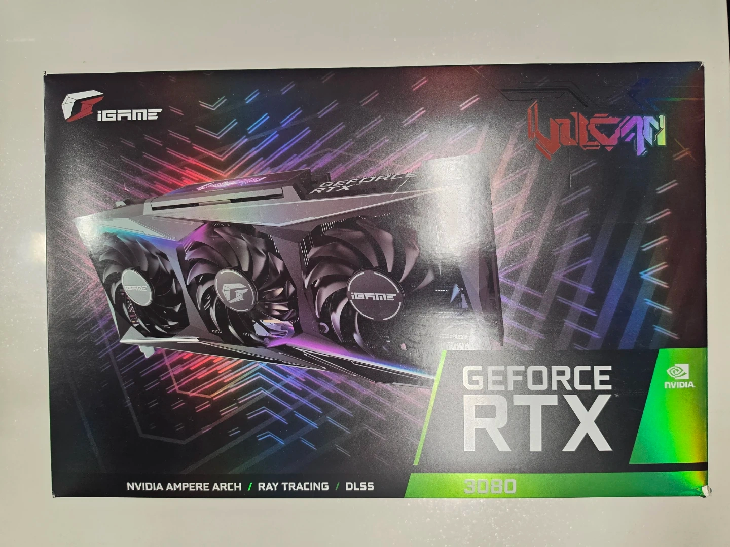 iGAME 지포스 RTX 3080 불칸 상급기종 그래픽 카드