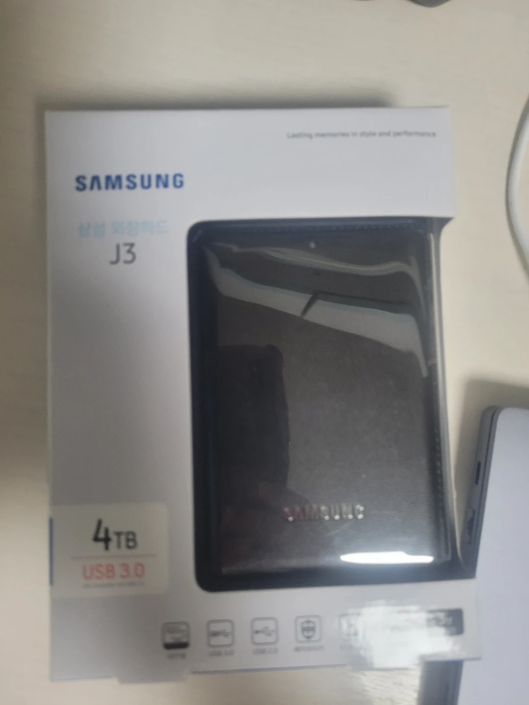 삼성 외장하드 J3 4TB 블랙