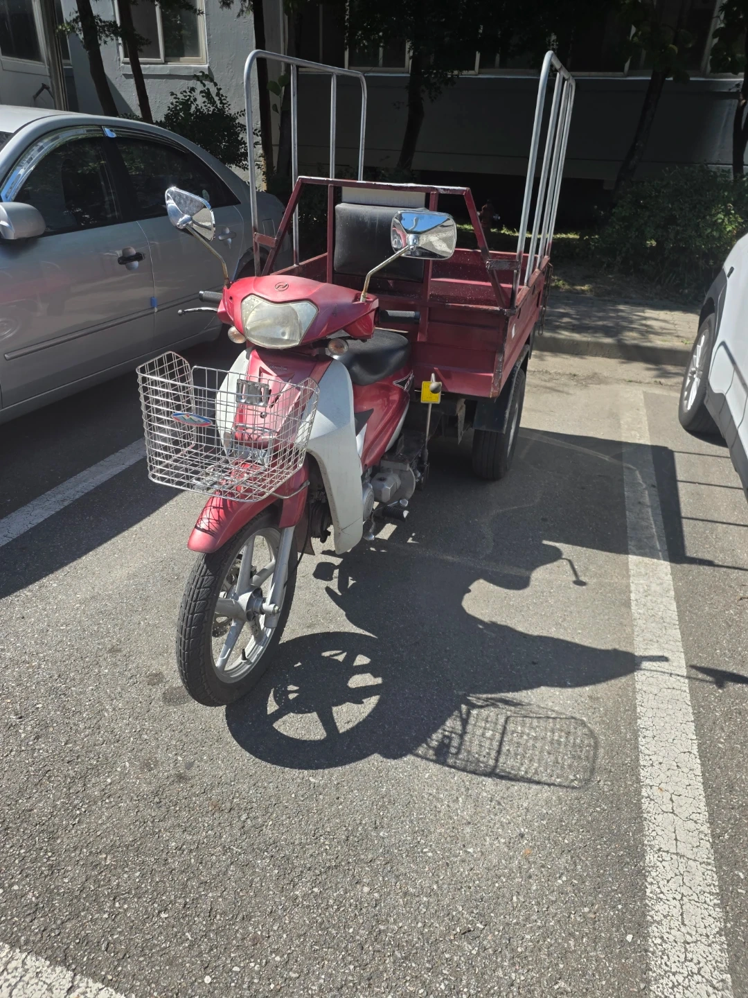 대림 시티베스트 115cc 오토바이 (레드/화이트)