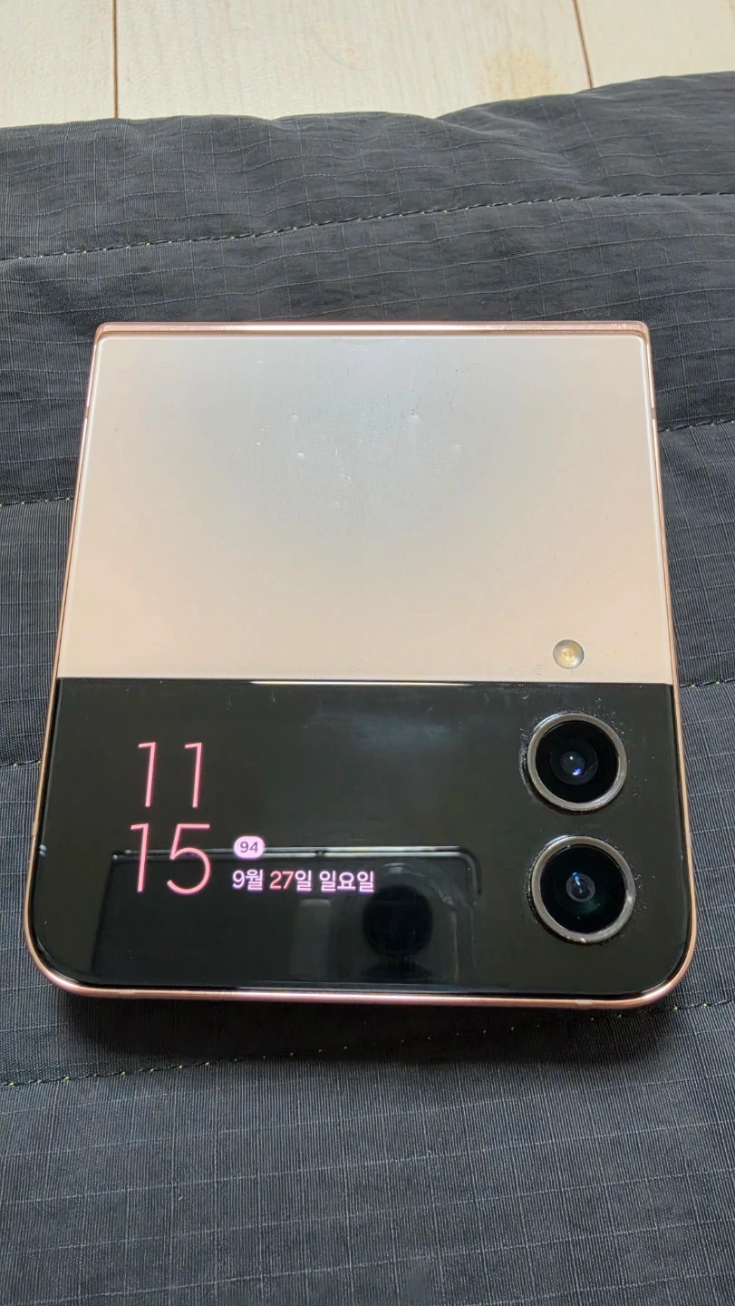 삼섬 갤럭시 Z 플립4 256GB 로즈골드