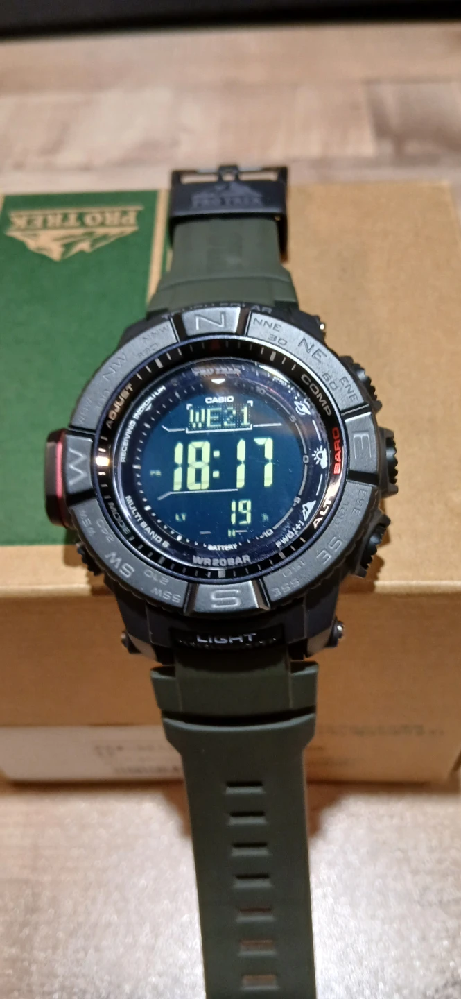 casio pro-trek prw-3510y 카시오프로트렉 등산시계 전파시계 한정판 | 남성패션/잡화 | 당근 중고거래