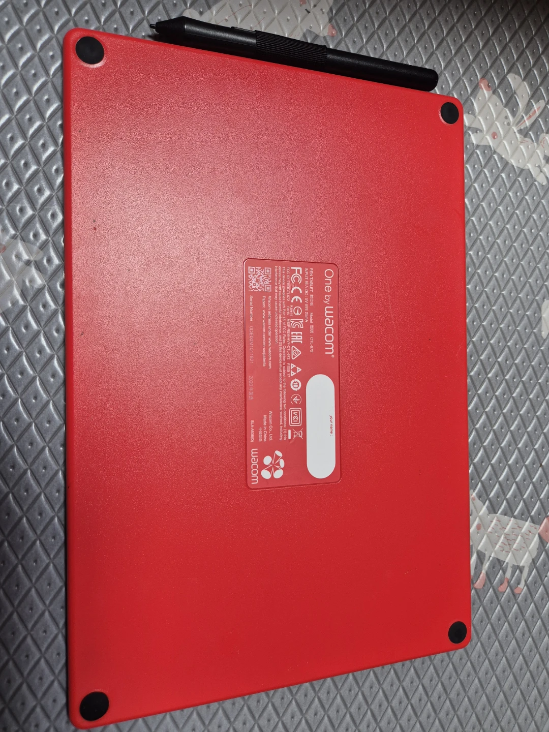WACOM 원 바이 와콤 CTL-472 레드 펜 타블렛 | 디지털기기 | 당근 중고거래