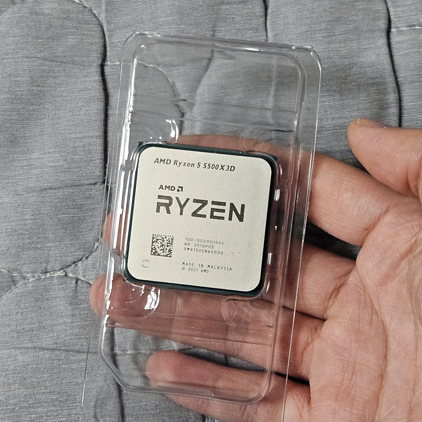 AMD 라이젠 5 5500X3D CPU 미사용 새제품 | 기타 중고물품 | 당근 중고거래