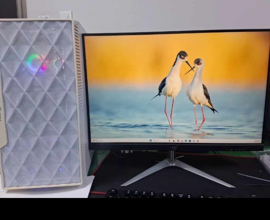 라이젠5 3500X + GTX 1660 SUPER + 24인치 모니터 (세트상품)