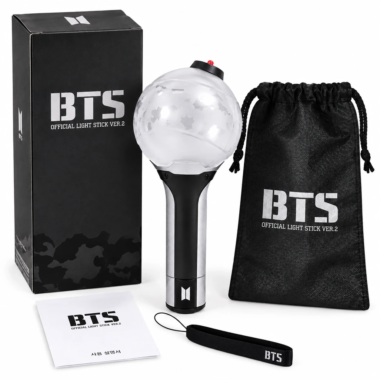 BTS 공식 응원봉 아미밤 Ver.2 풀박스