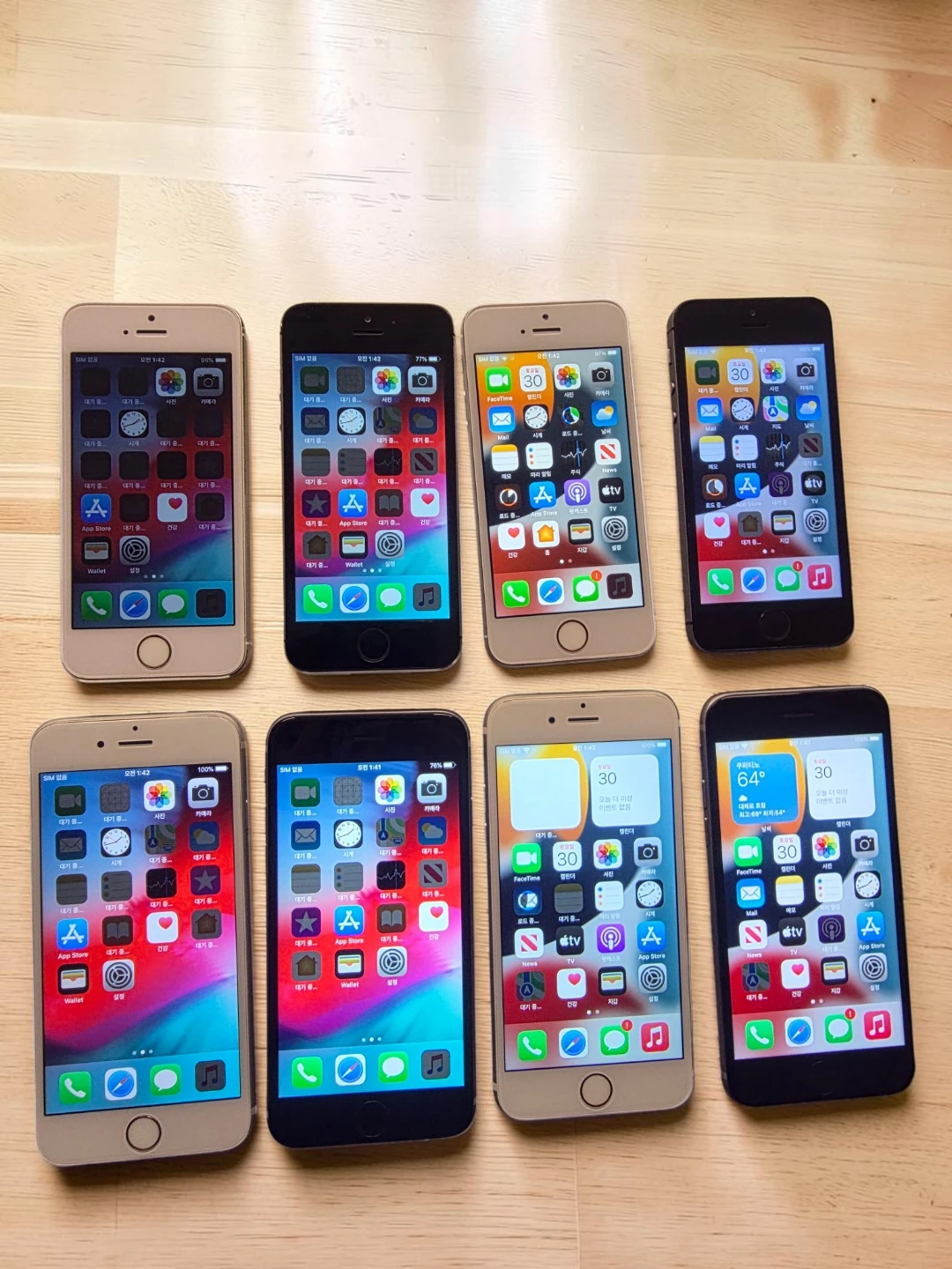 아이폰 5s , 6 , se1 , 6s 팝니당!! 실버 스그 배터리100 | 디지털기기 | 당근 중고거래