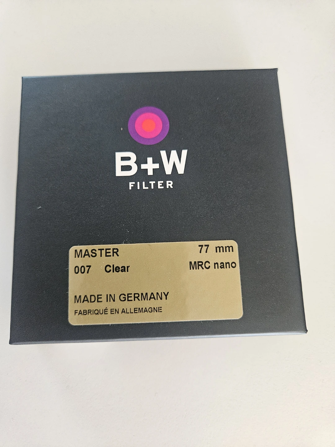B+W Master 77mm Clear 필터 판매해요 | 디지털기기 | 당근 중고거래