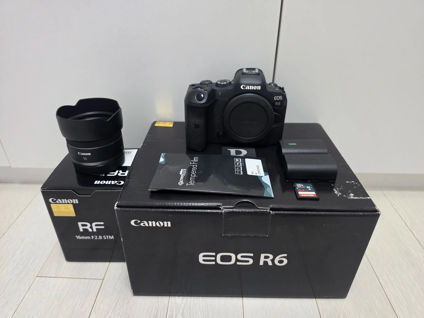 eos R6 / rf16mm 판매합니다