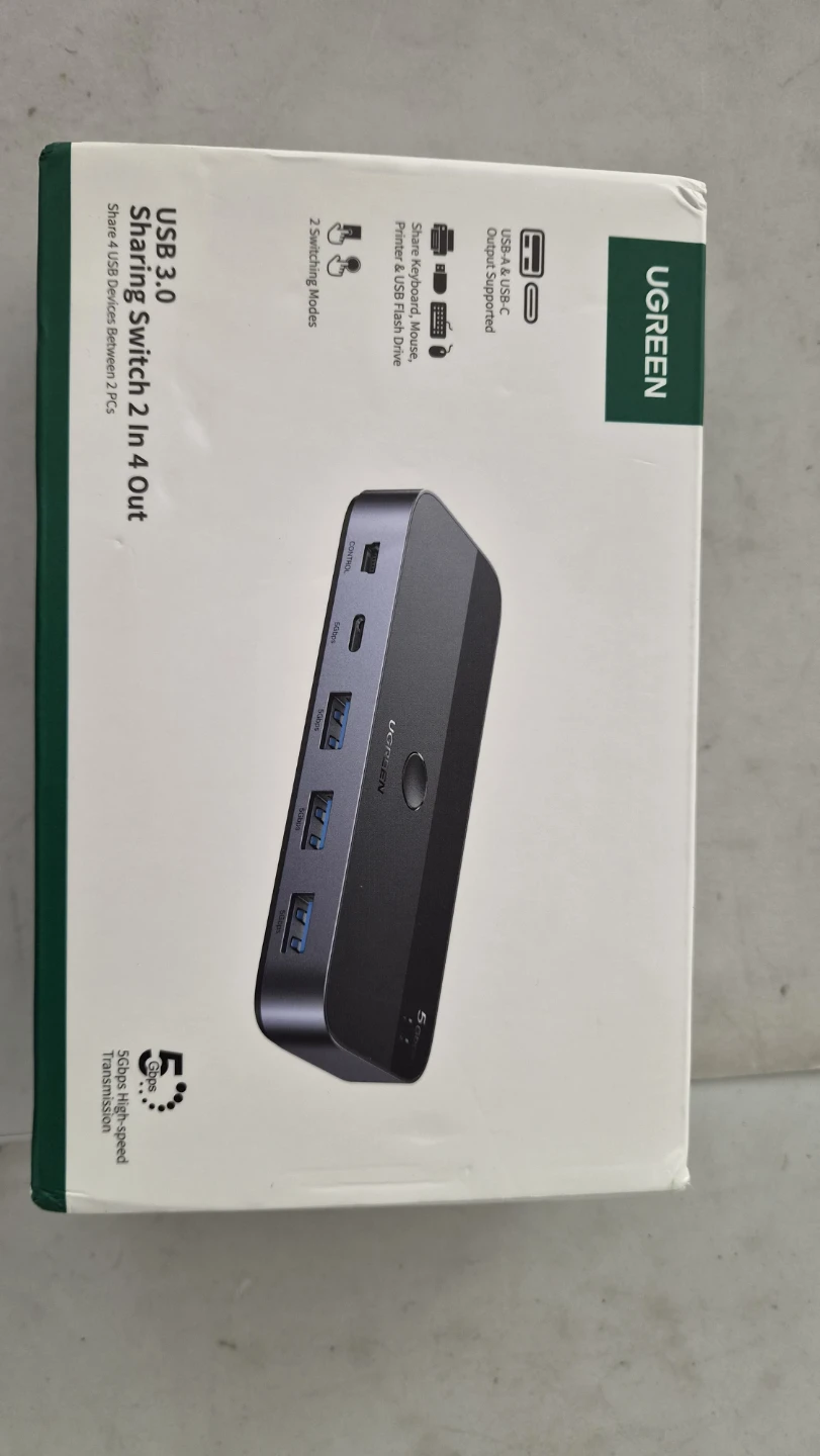 UGREEN USB 3.0 공유 스위치 2 In 4 Out | 디지털기기 | 당근 중고거래