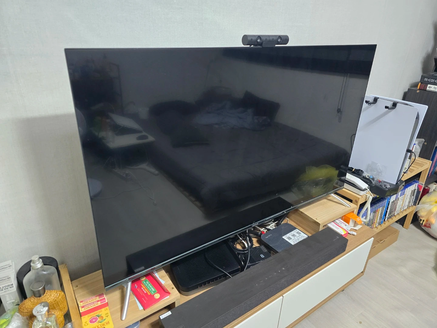 더함 50인치 4K UHD TV 백라이트 고장