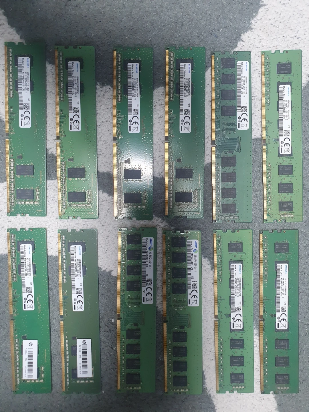램 메모리 ddr4 4g 8g 여러가지 판매합니다