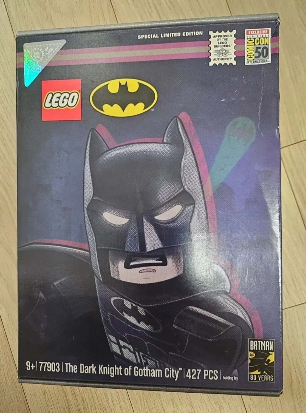 레고 dc 77903 sdcc 한정판 다크 나이트 오브 고담 시티
