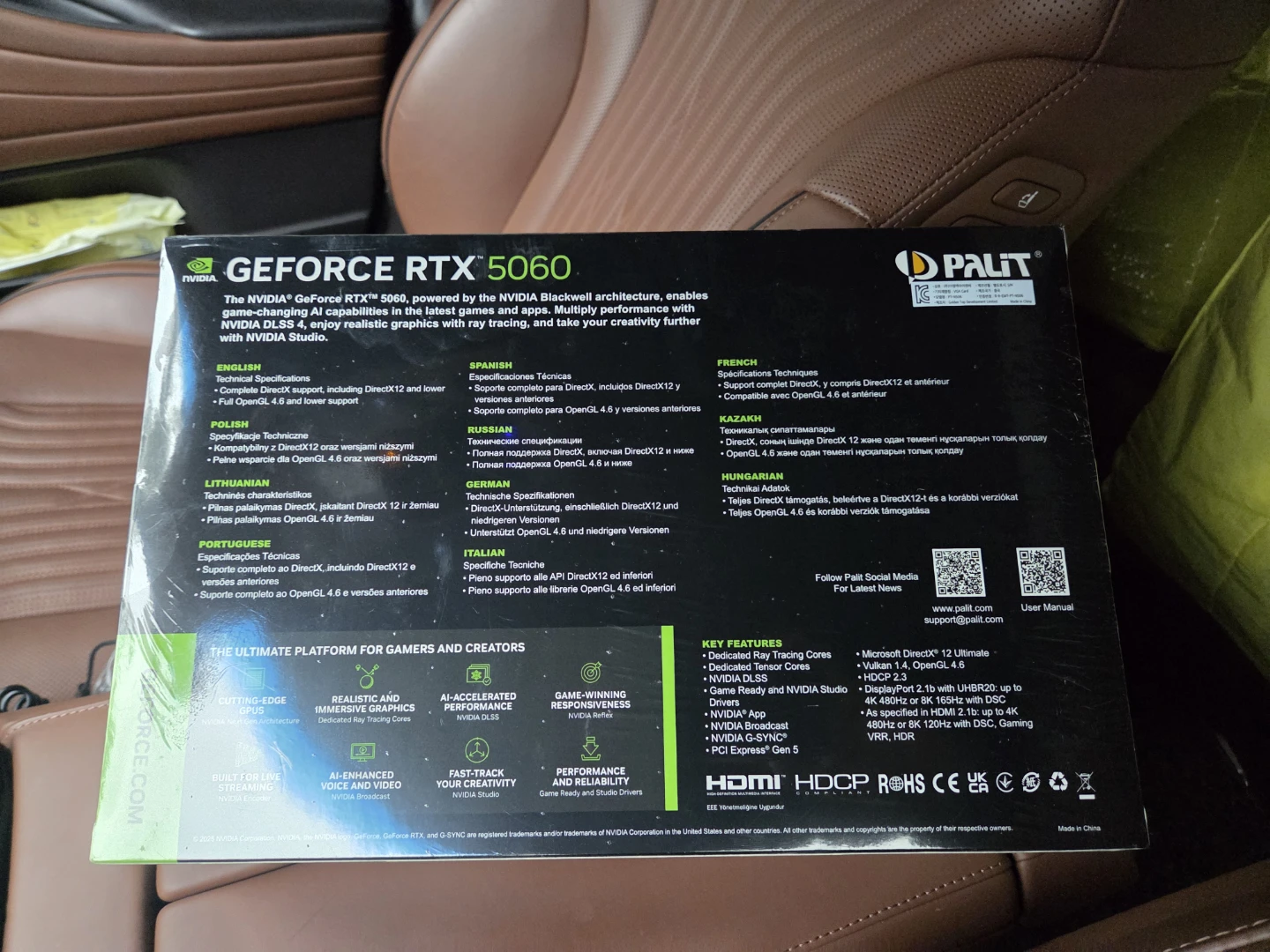 Palit 지포스 RTX 5060 DUAL OC 8GB 그래픽카드 팔아요 | 디지털기기 | 당근 중고거래