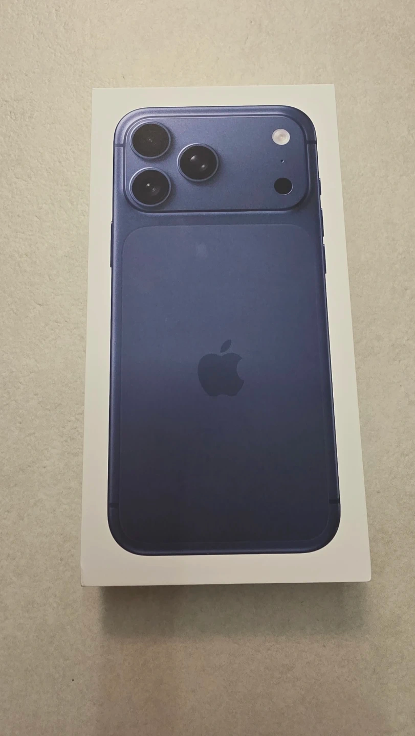APPLE 아이폰17 프로 맥스 1TB, 자급제 (딥블루) MFYX4KH/A 미개봉 새제품
