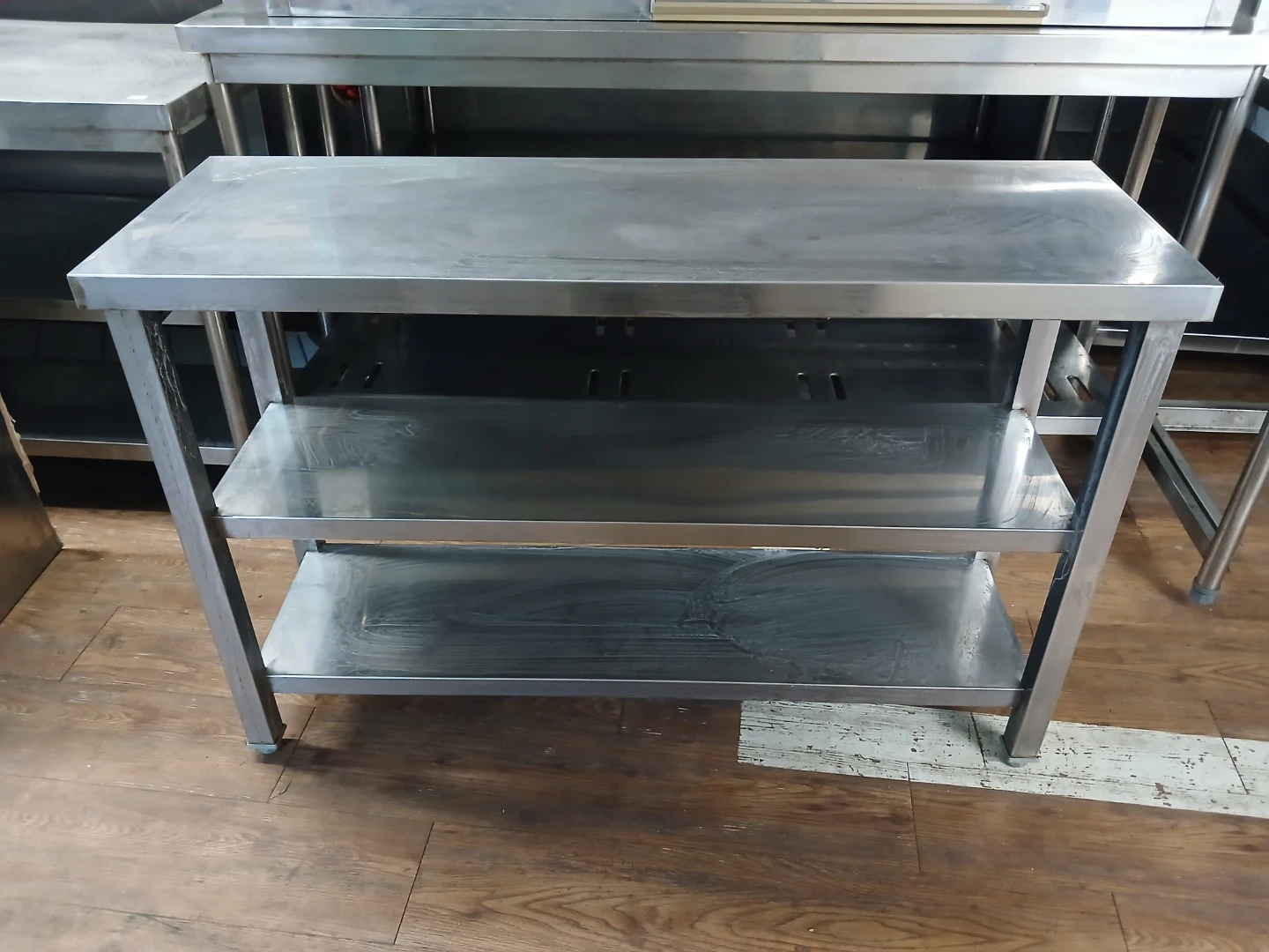 스텐 3단 작업대 120×40×80