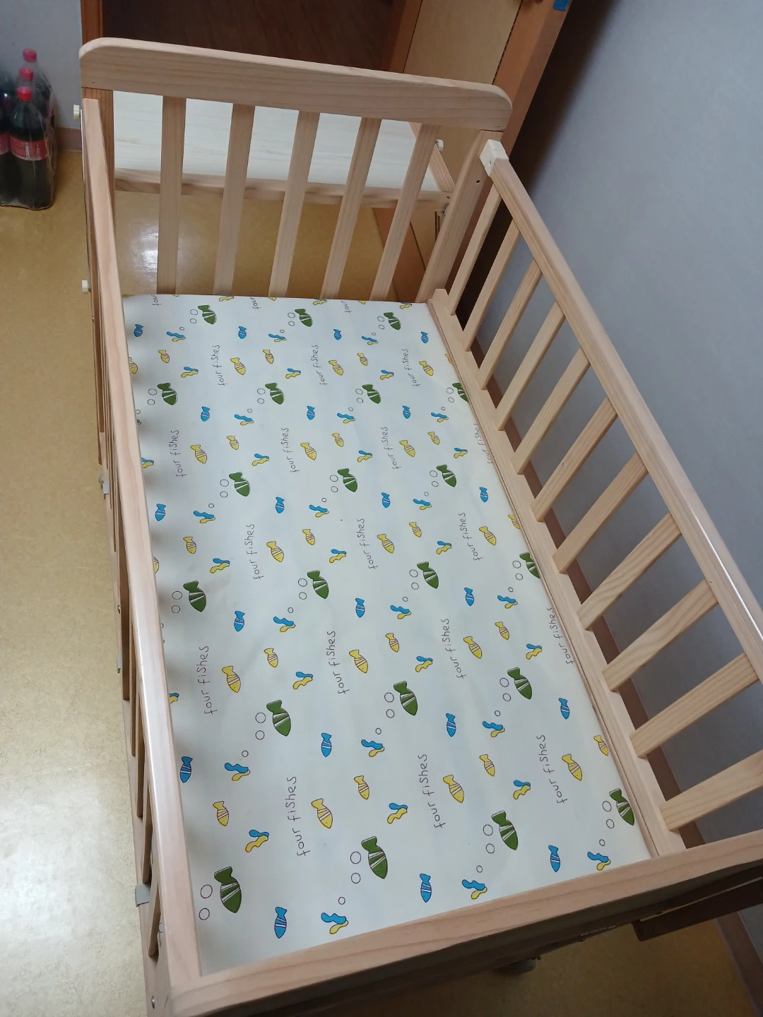 벨라 원목 아기침대