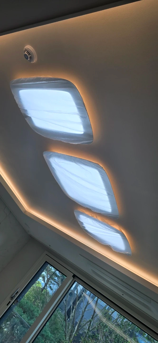 3구 LED 거실등