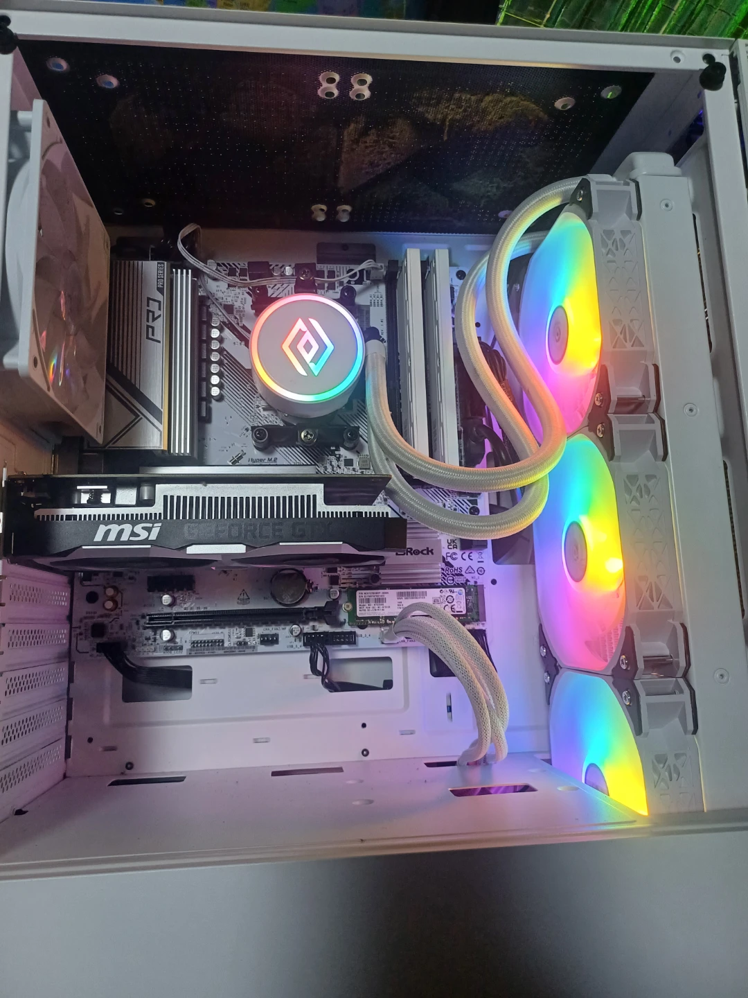 gaming computer 5600xt, b550m, 16gb , m.2 256gb, liquid cooler | 디지털기기 ...